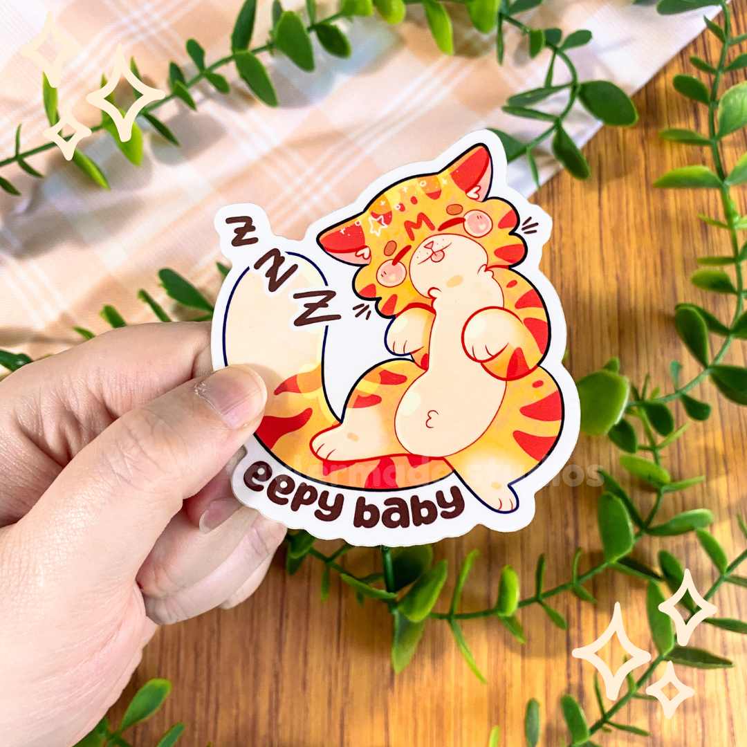 Eepy Baby Sticker