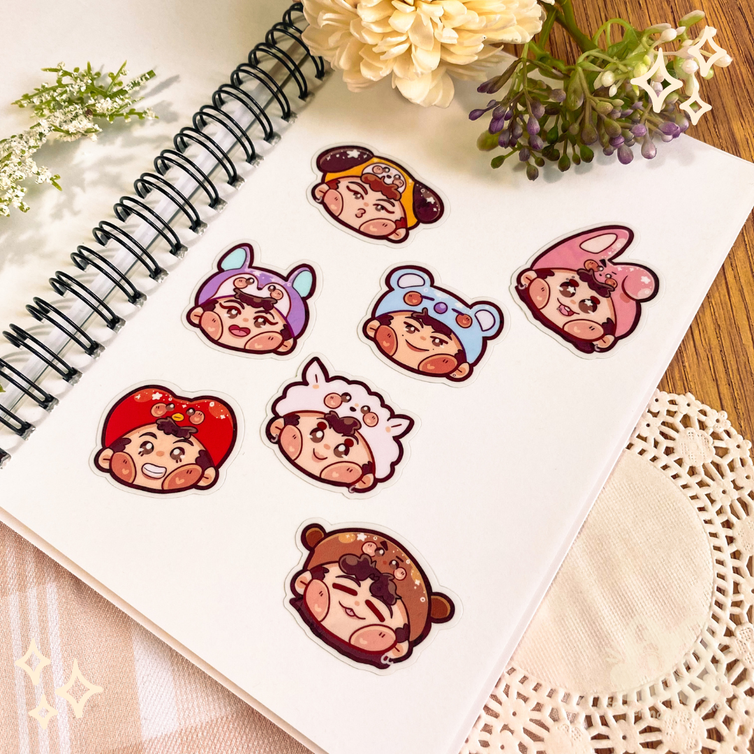 BT21 Sticker Sheet