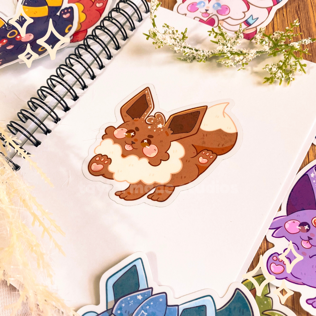 Eevee-lutions Stickers