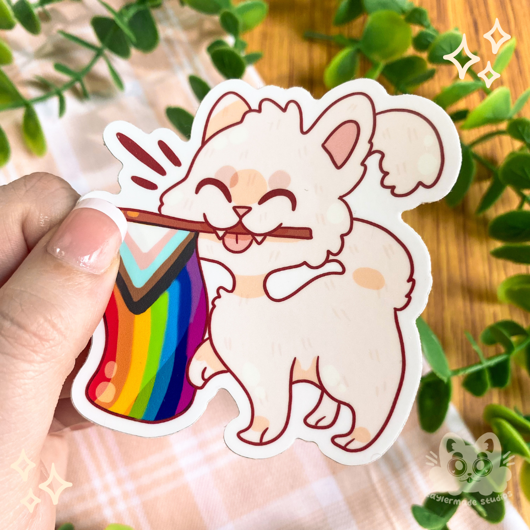 Pride Cat Stickers