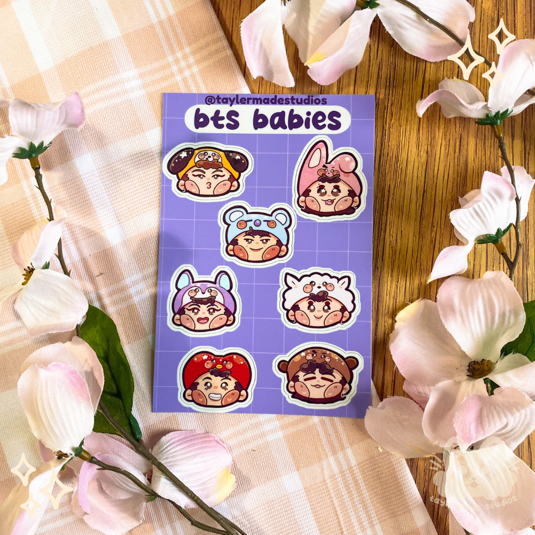 BT21 Sticker Sheet