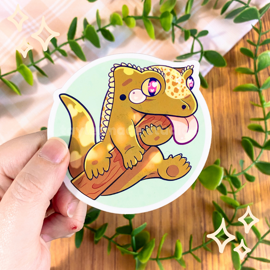 Crested Gecko Sticker