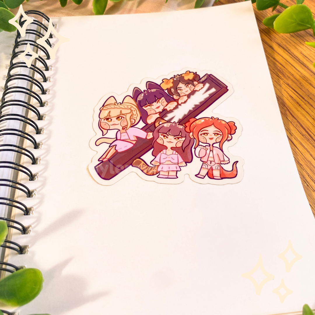 Le Serrafim Sticker