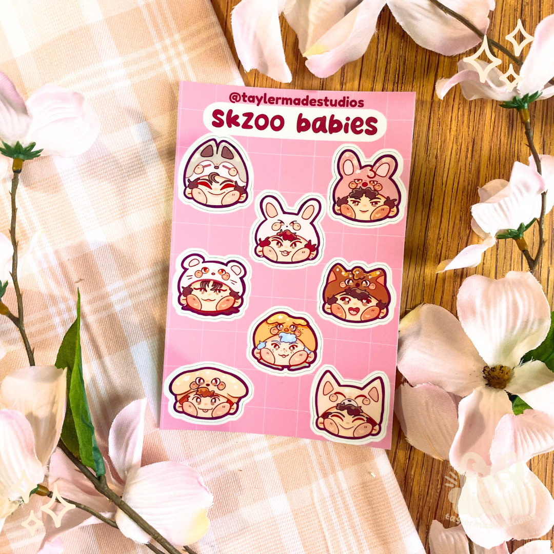 SKZOO Sticker Sheet