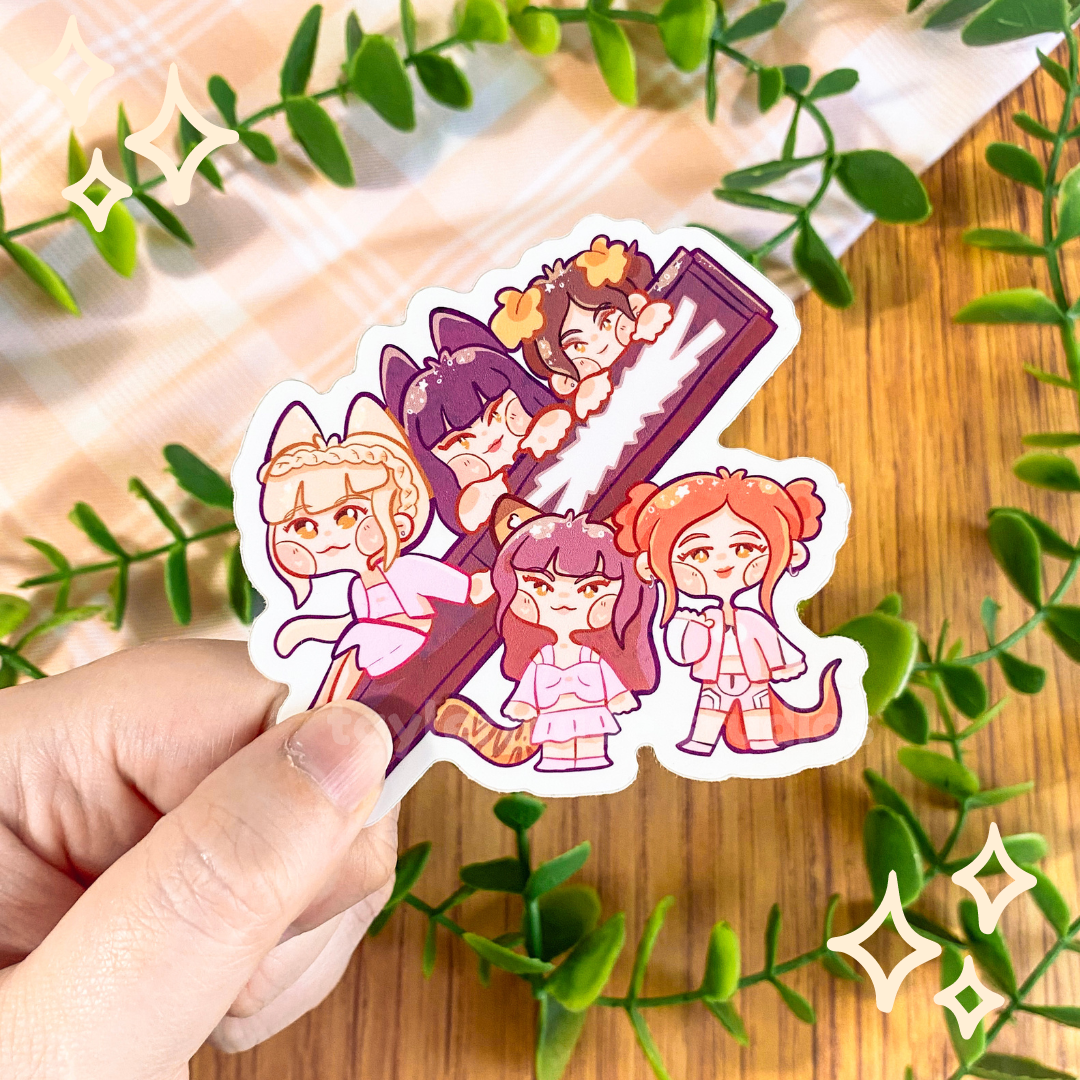 Le Serrafim Sticker
