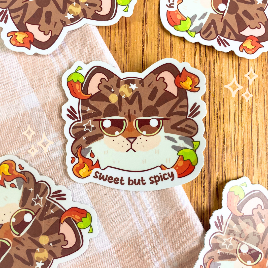 Sweet but Spicy Sticker
