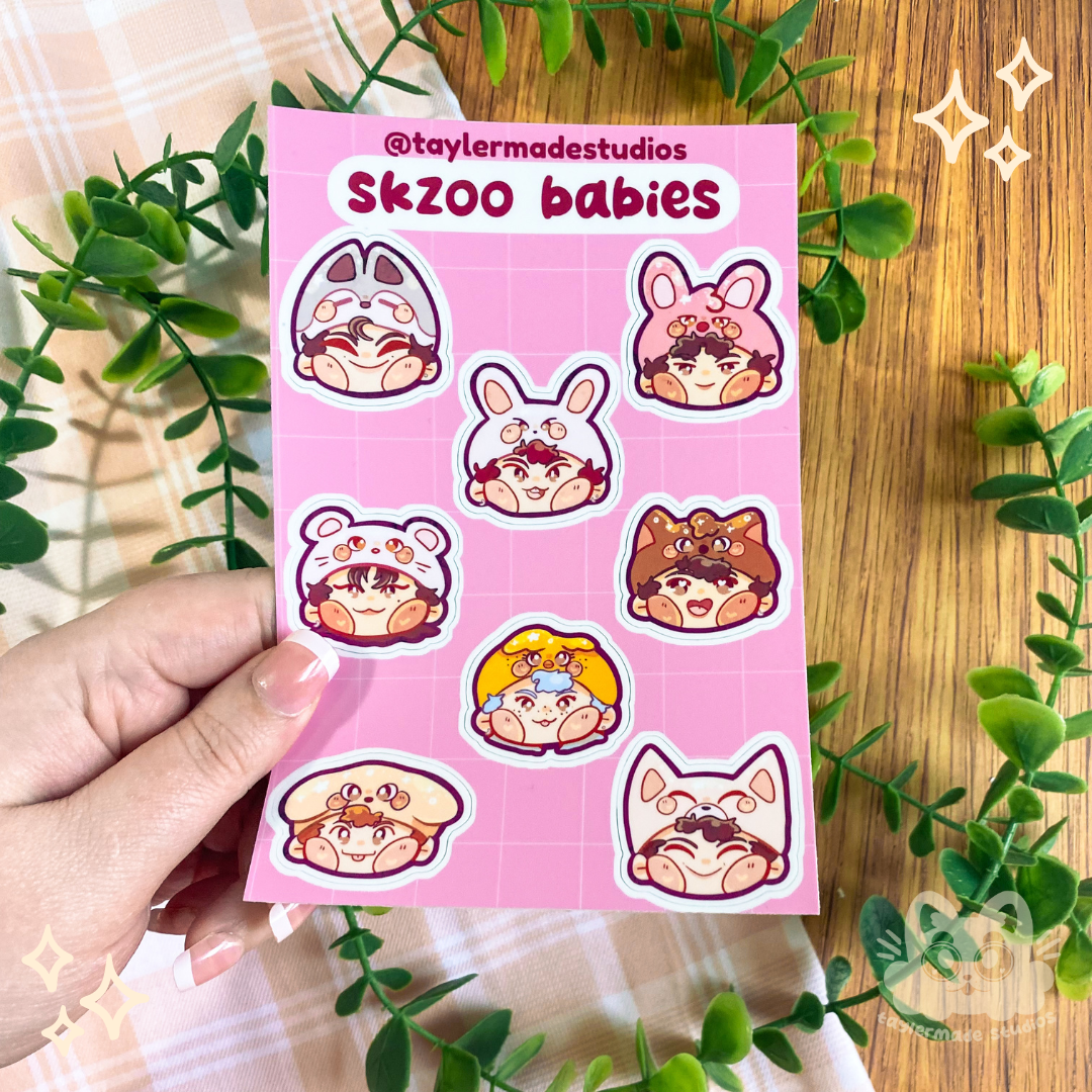 SKZOO Sticker Sheet