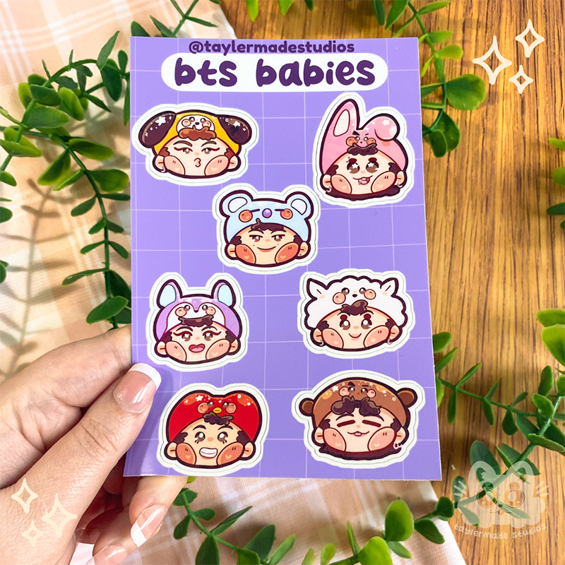 BT21 Sticker Sheet