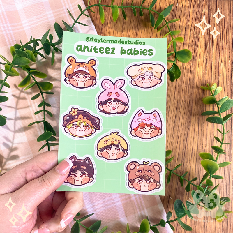 Aniteez Sticker Sheet