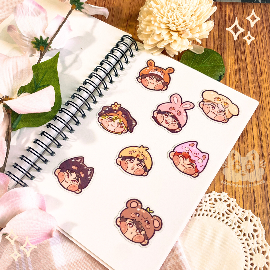 Aniteez Sticker Sheet
