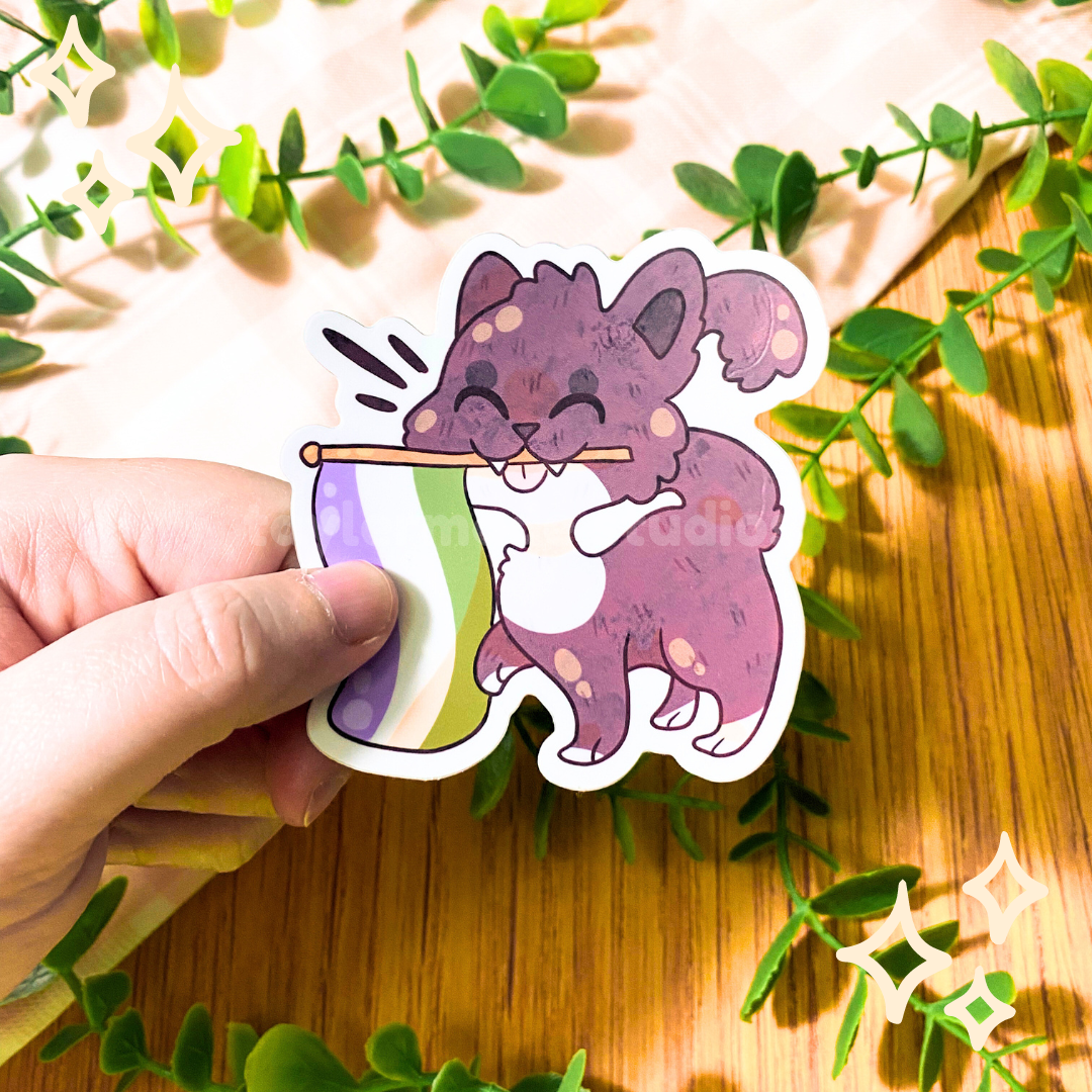 Pride Cat Stickers