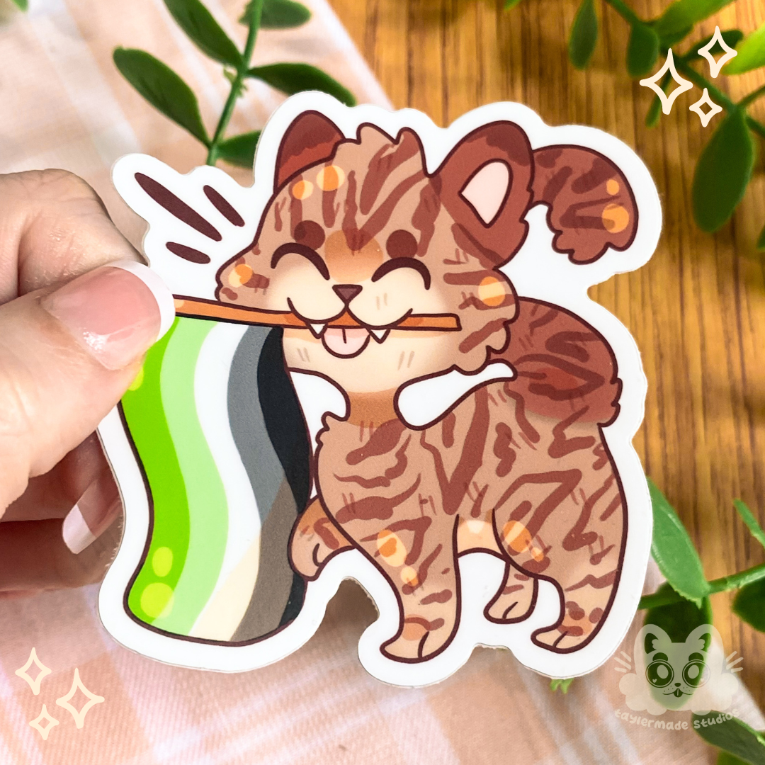Pride Cat Stickers