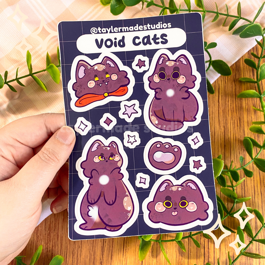 Void Cats Sticker Sheet