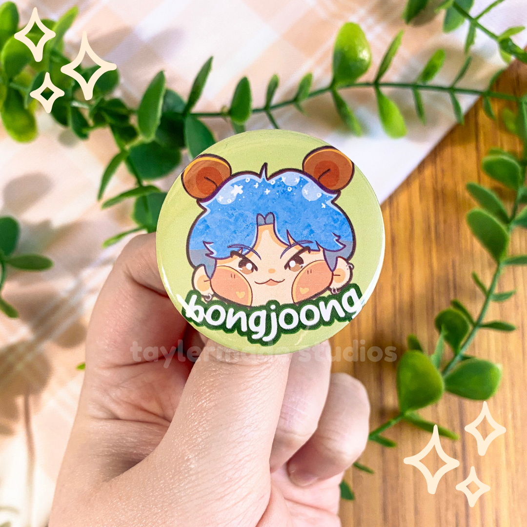 Ateez Buttons