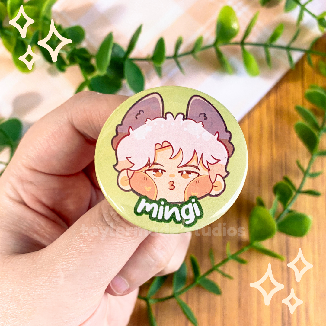 Ateez Buttons