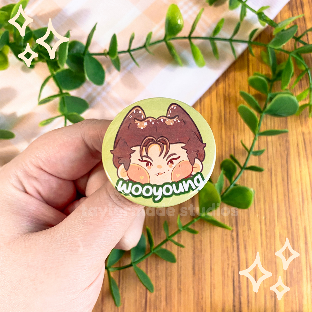 Ateez Buttons
