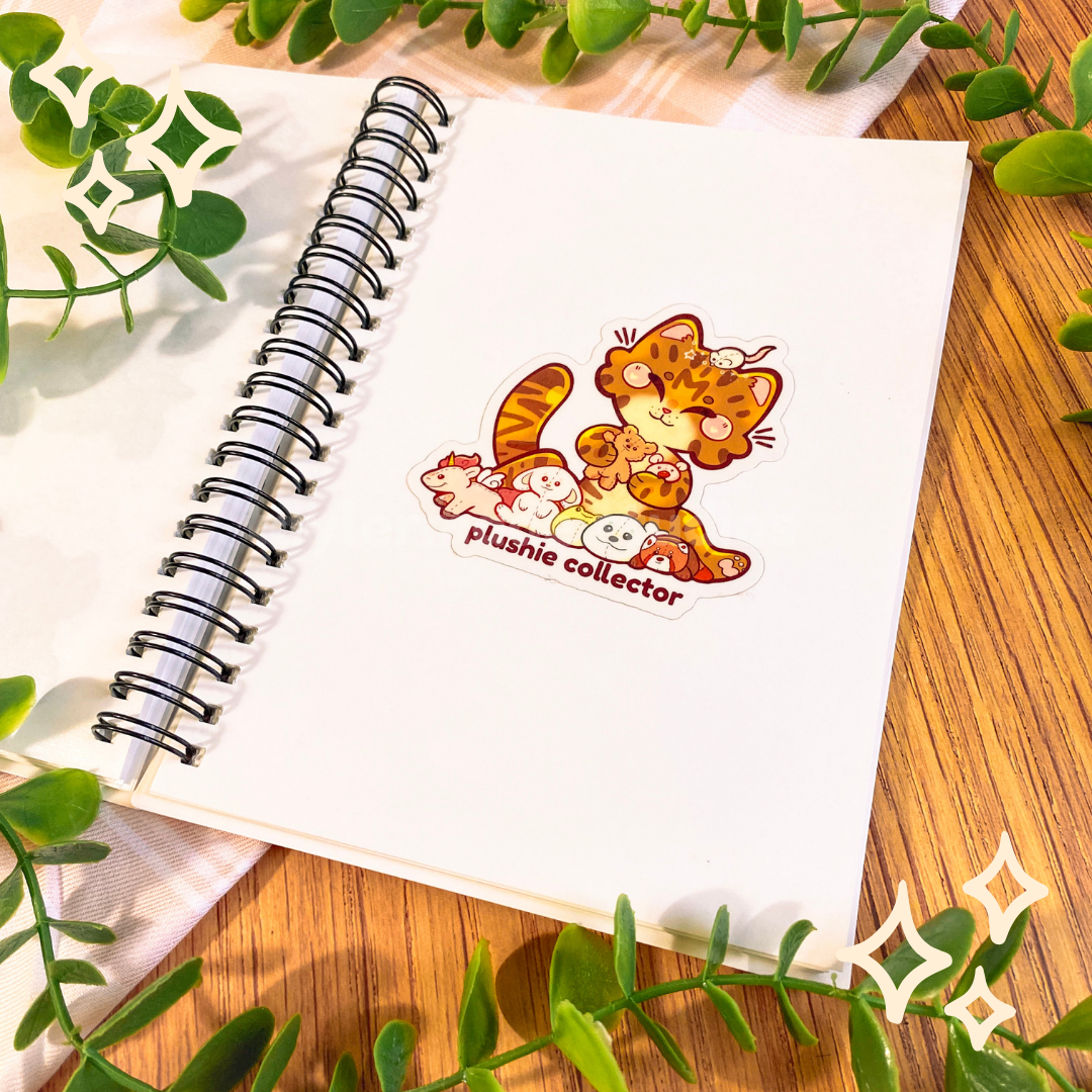 Plushie Collector Sticker
