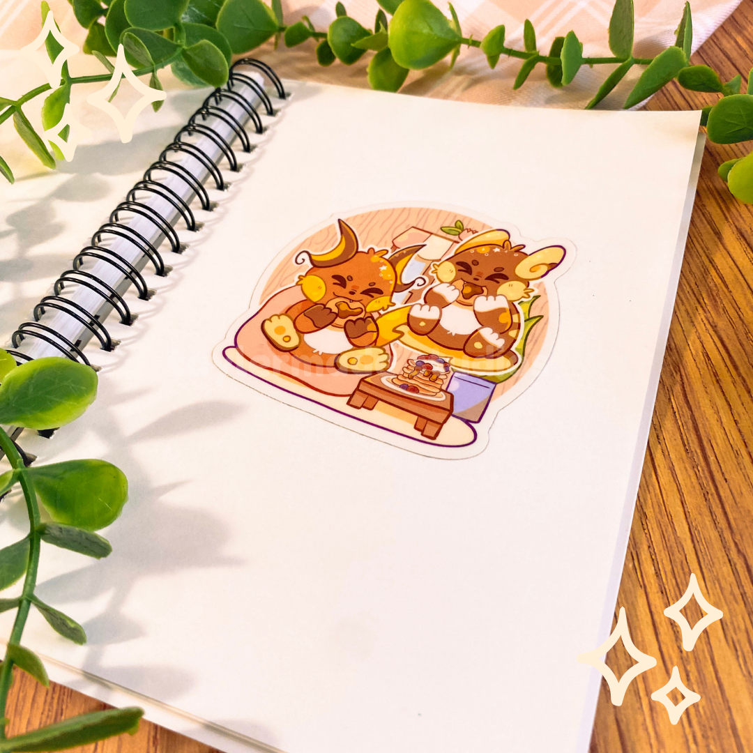 Raichu Cafe Sticker