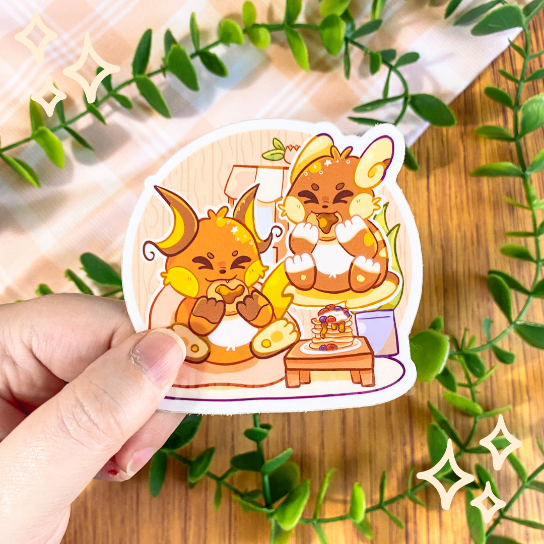 Raichu Cafe Sticker