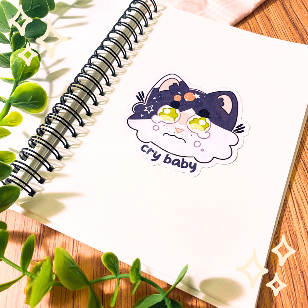 Cry Baby Sticker