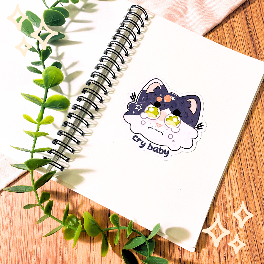 Cry Baby Sticker