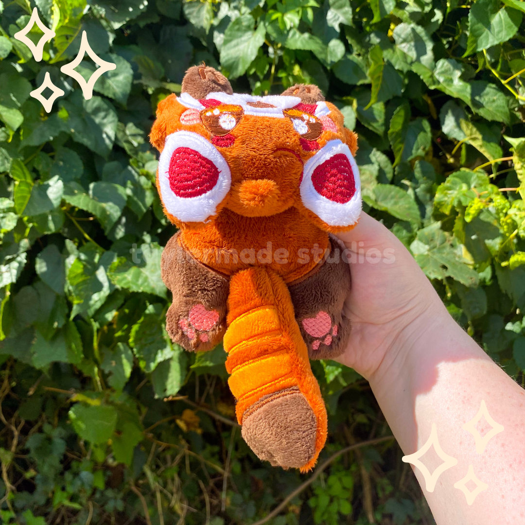 Red Panda Plush (Made to Order)