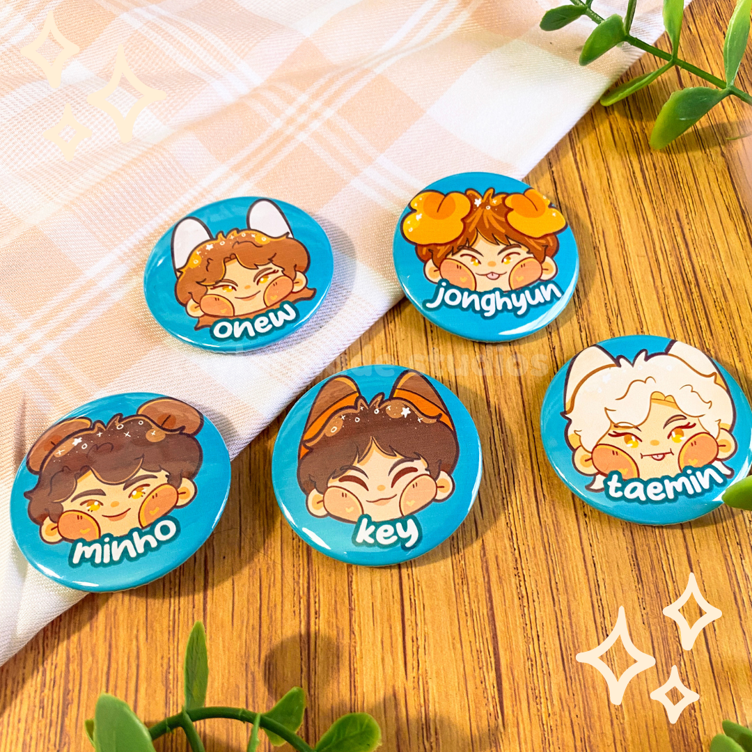 SHINee Buttons