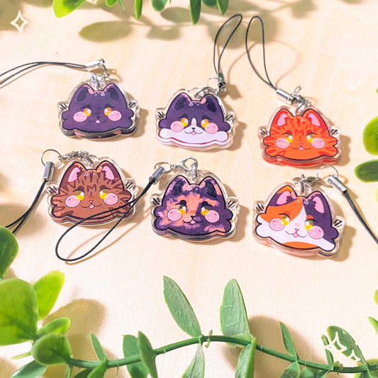 Cat Phone Charms