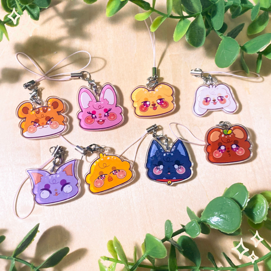 Ateez Phone Charms